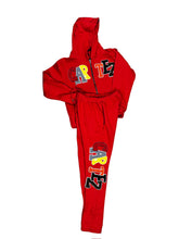 Load image into Gallery viewer, Cartez Signature Sweatsuit Red
