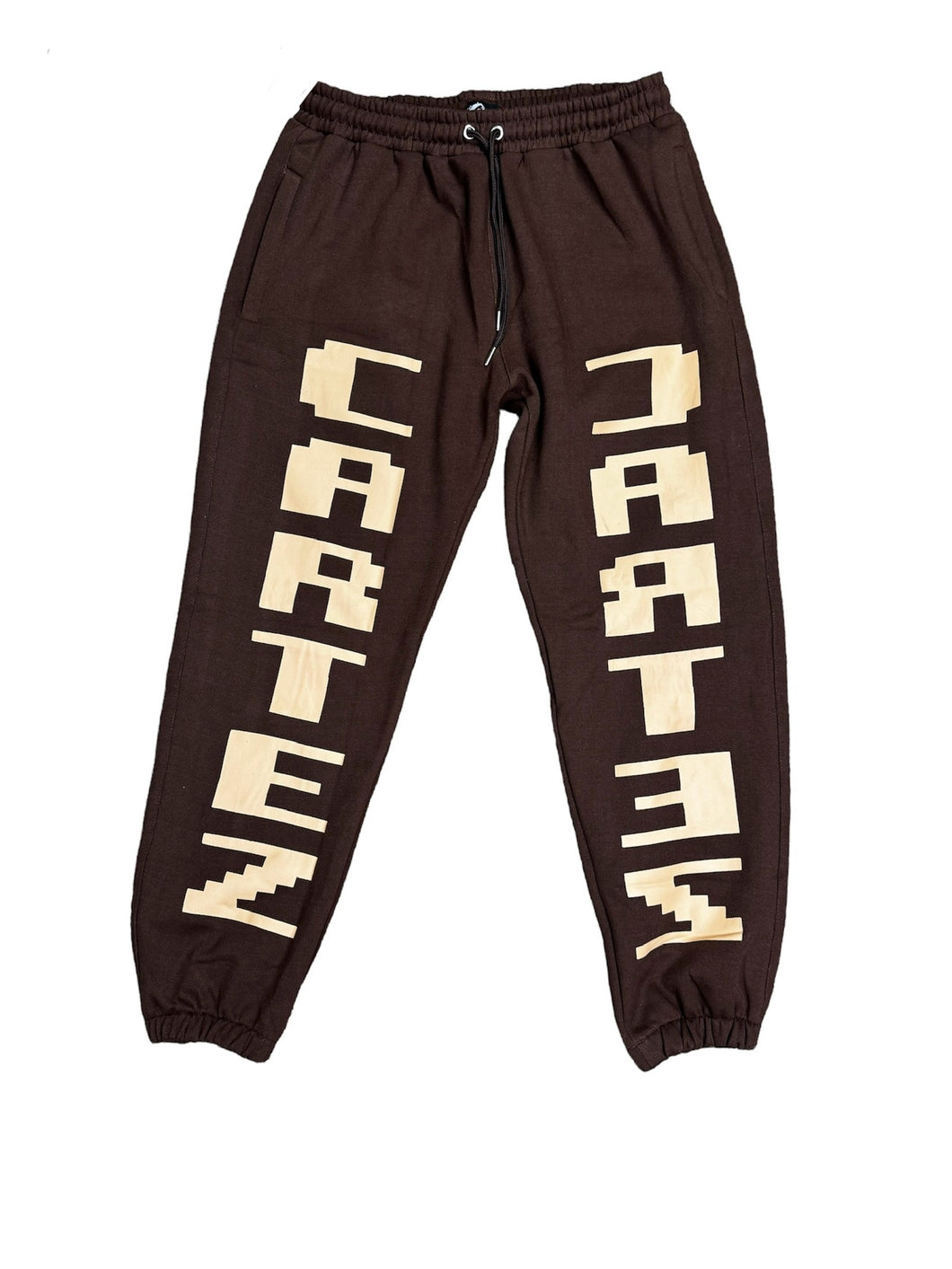 Brown/Creme Signature Sweatpants