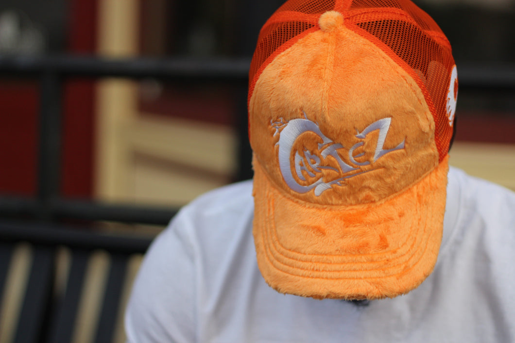 Cartez Cozy Trucker Hat “ORANGE”