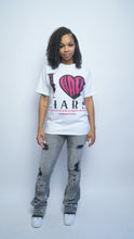 Load image into Gallery viewer, I Hate Liar&#39;s Graphic Tee &quot;White&quot;
