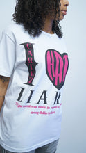 Load image into Gallery viewer, I Hate Liar&#39;s Graphic Tee &quot;White&quot;
